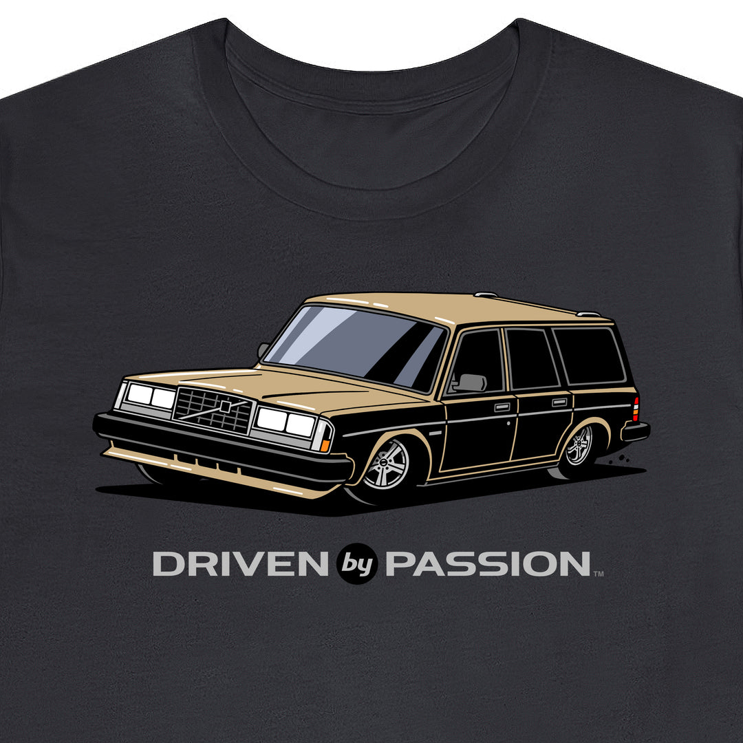 Beige 240 Turbo Wagon (1981-1986) T-Shirt