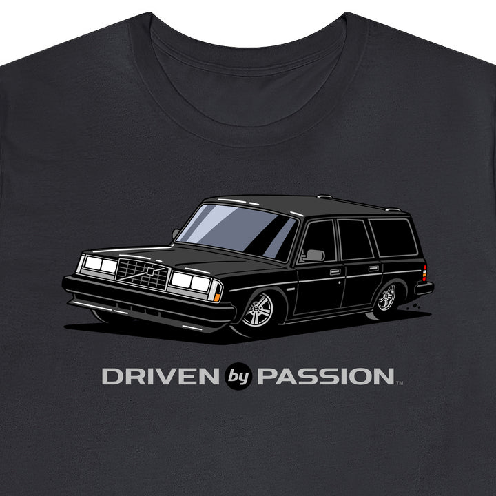 Black 240 Turbo Wagon (1981-1986) T-Shirt