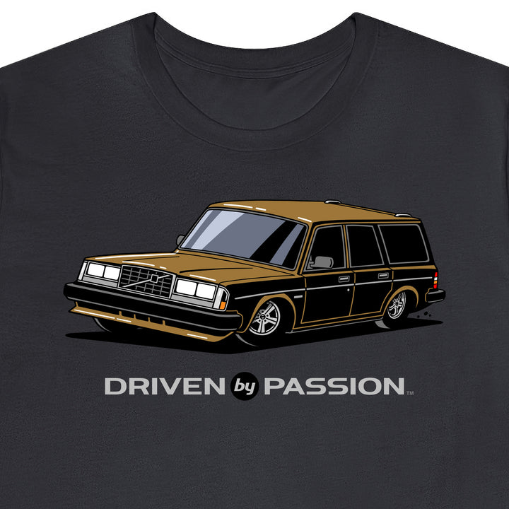 Brown 240 Turbo Wagon (1981-1986) T-Shirt
