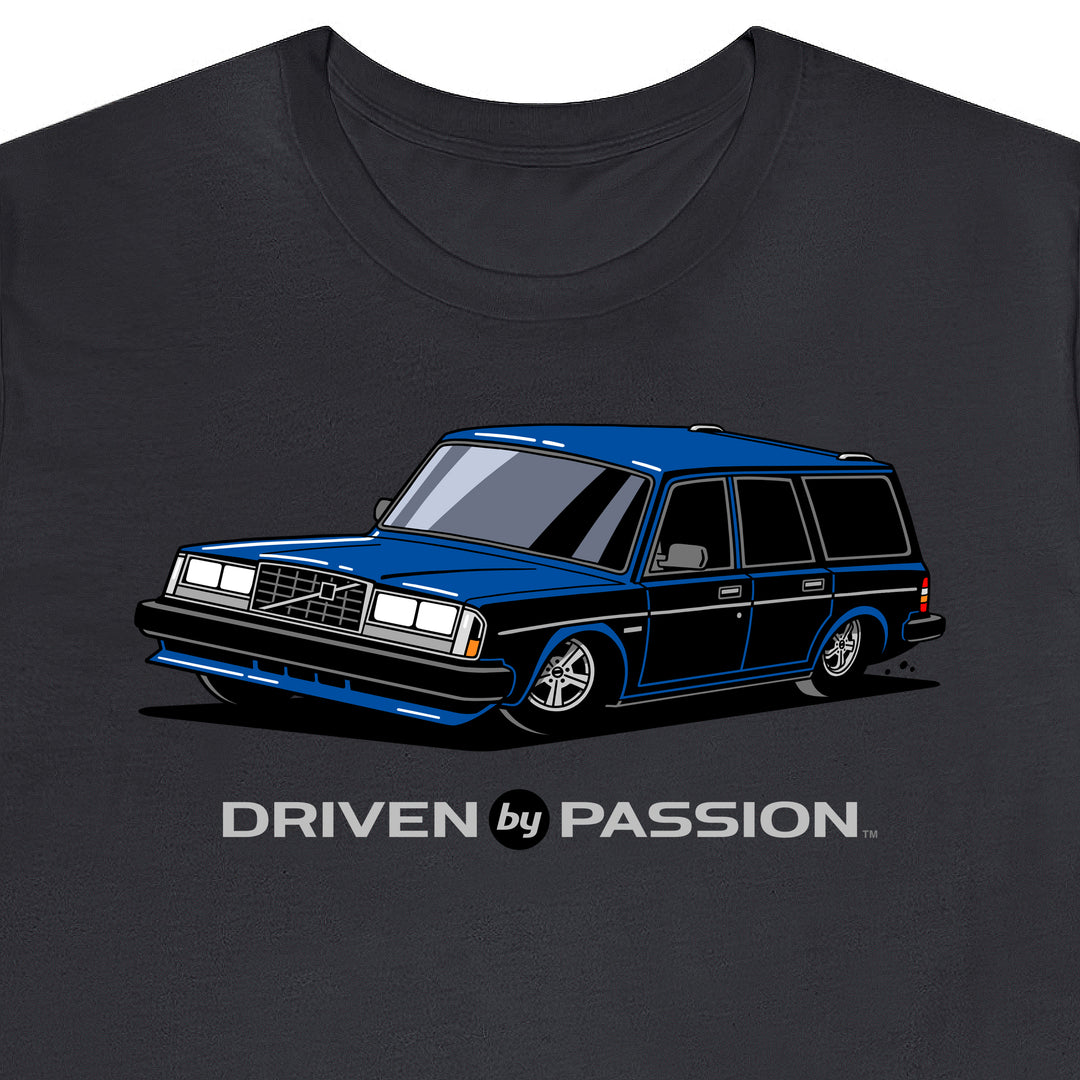 Dark Blue 240 Turbo Wagon (1981-1986) T-Shirt