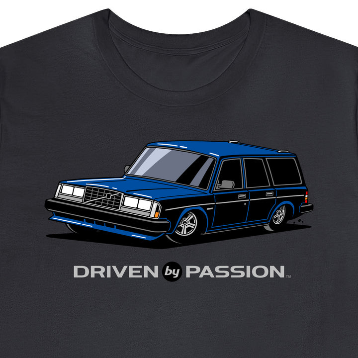 Dark Blue 240 Turbo Wagon (1981-1986) T-Shirt