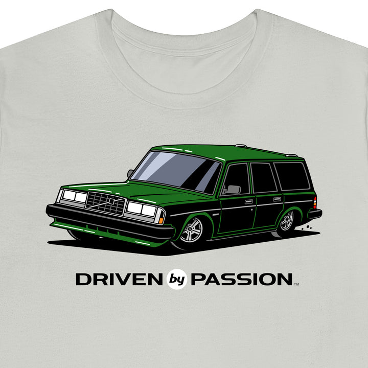 Dark Green 240 Turbo Wagon (1981-1986) T-Shirt
