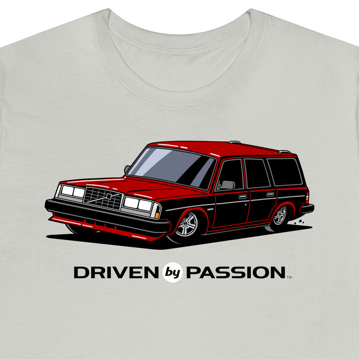 Dark Red 240 Turbo Wagon (1981-1986) T-Shirt
