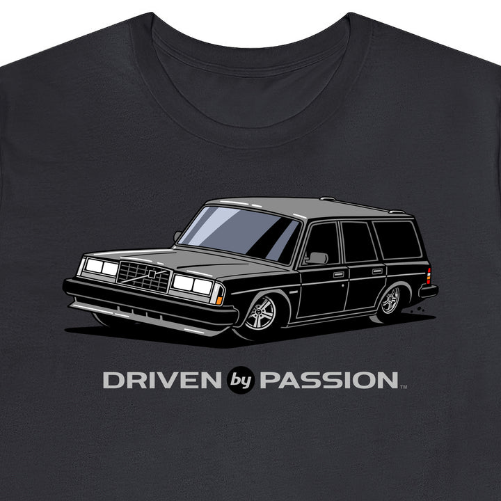 Gray 240 Turbo Wagon (1981-1986) T-Shirt