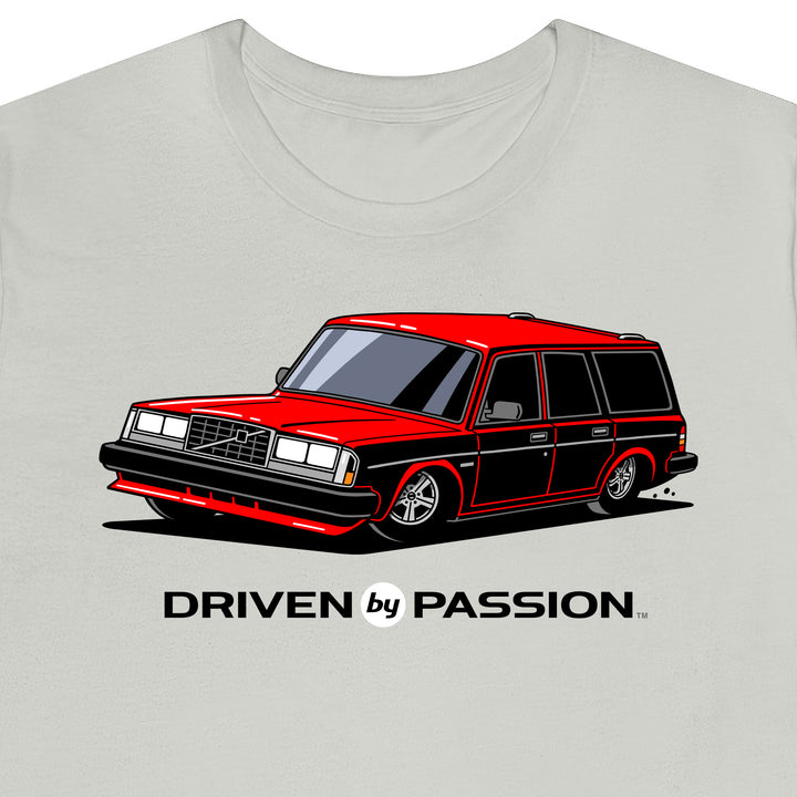 Red 240 Turbo Wagon (1981-1986) T-Shirt