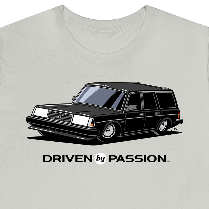 Black 240 Wagon (1987-1993) T-Shirt