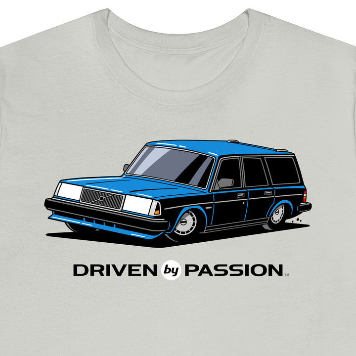 Blue 240 Wagon (1987-1993) T-Shirt