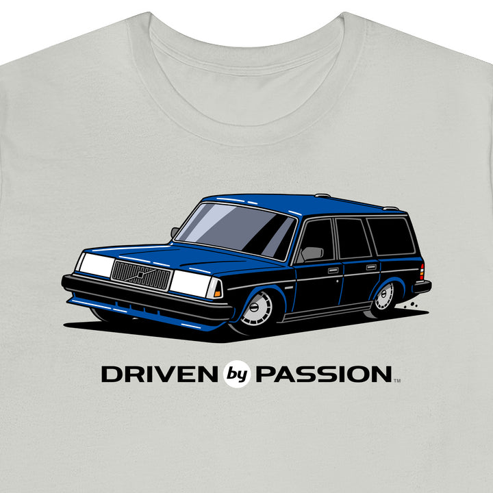 Dark Blue 240 Wagon (1987-1993) T-Shirt