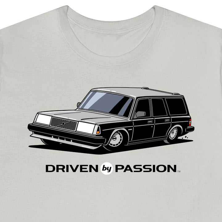 Light Gray 240 Wagon (1987-1993) T-Shirt