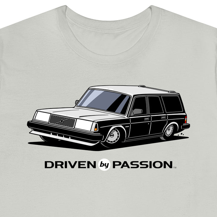 White 240 Wagon (1987-1993) T-Shirt