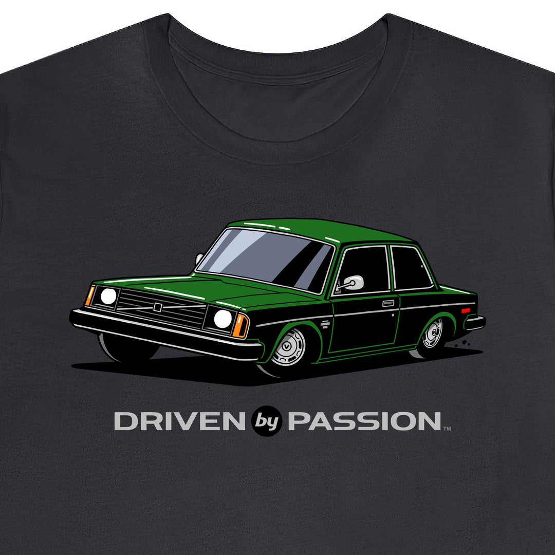 Dark Green 242 Coupe (1976-1978) T-Shirt