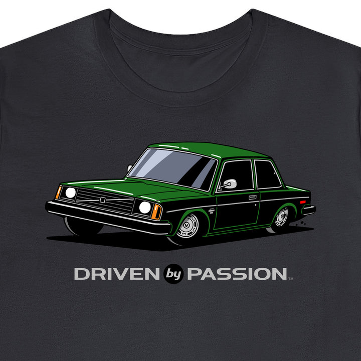 Dark Green 242 Coupe (1976-1978) T-Shirt