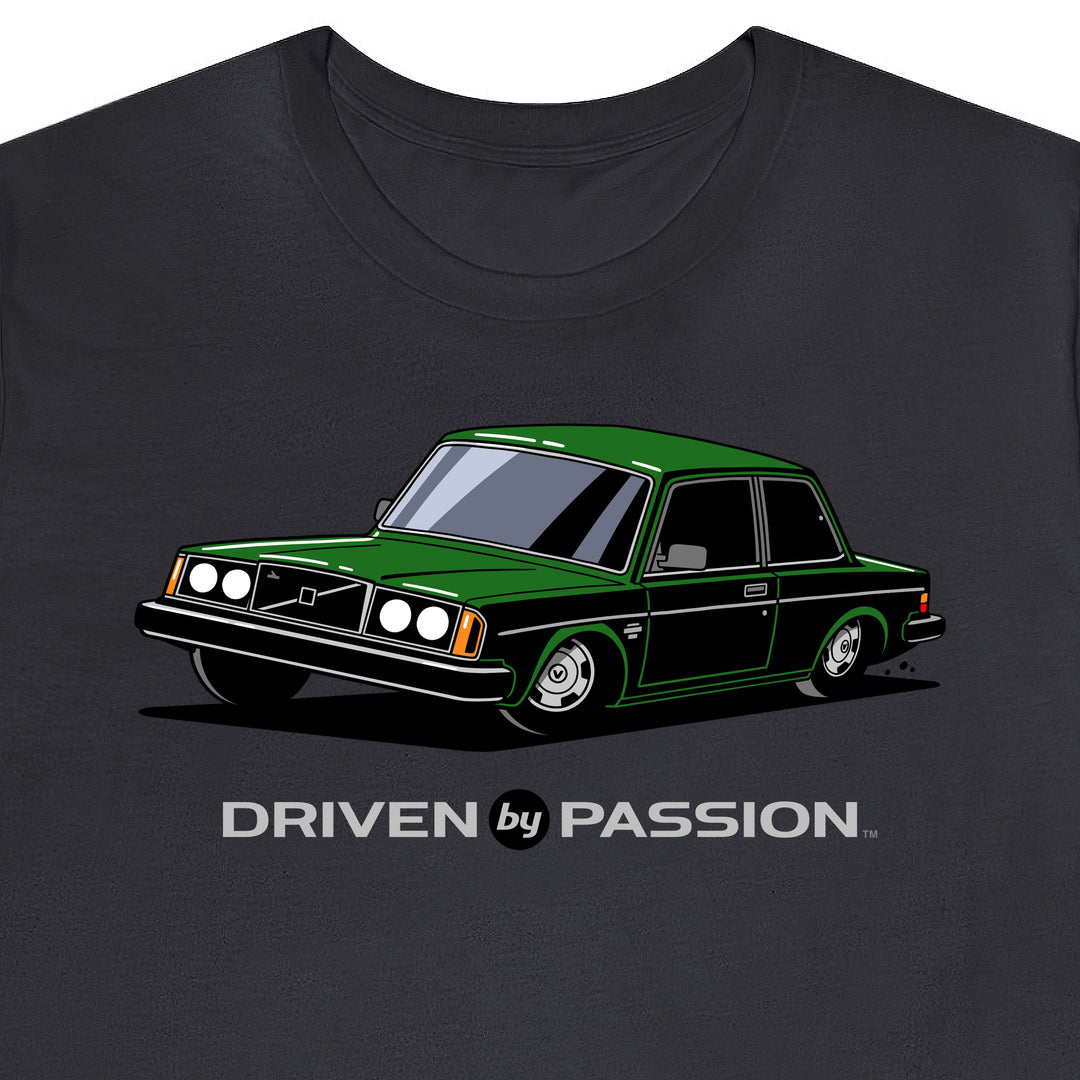 Dark Green 242 Coupe (1979-1980) T-Shirt