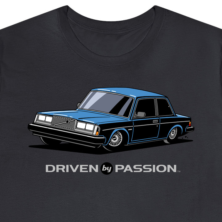 Blue 242/240 Coupe (1981-1986) T-Shirt