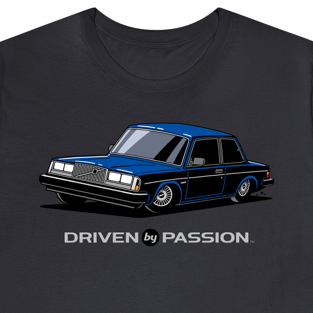 Dark Blue 242/240 Coupe (1981-1986) T-Shirt