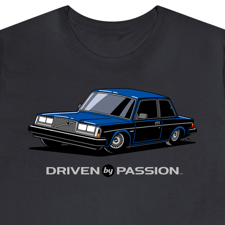 Dark Blue 242/240 Coupe (1981-1986) T-Shirt