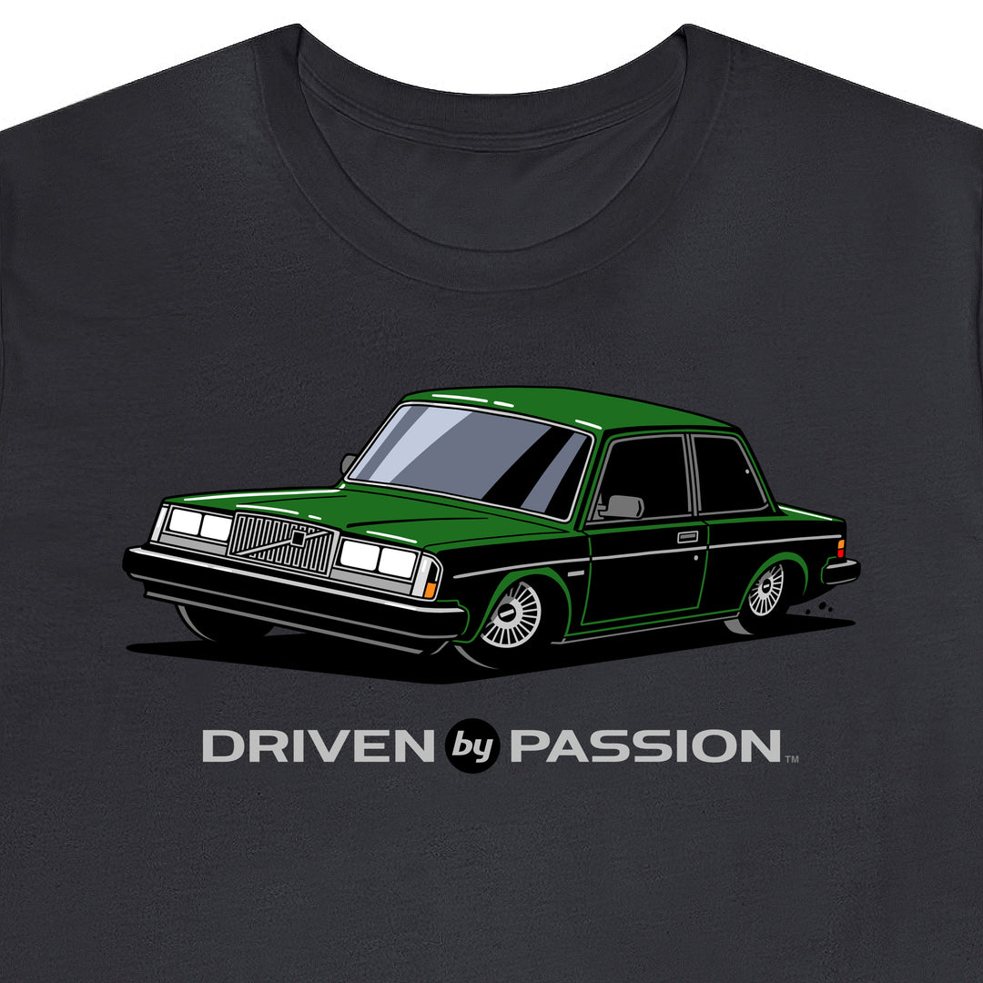 Dark Green 242/240 Coupe (1981-1986) T-Shirt