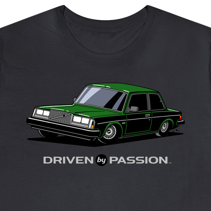 Dark Green 242/240 Coupe (1981-1986) T-Shirt