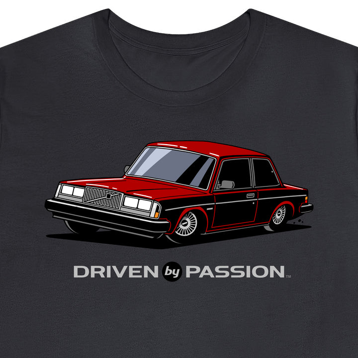 Dark Red 242/240 Coupe (1981-1986) T-Shirt