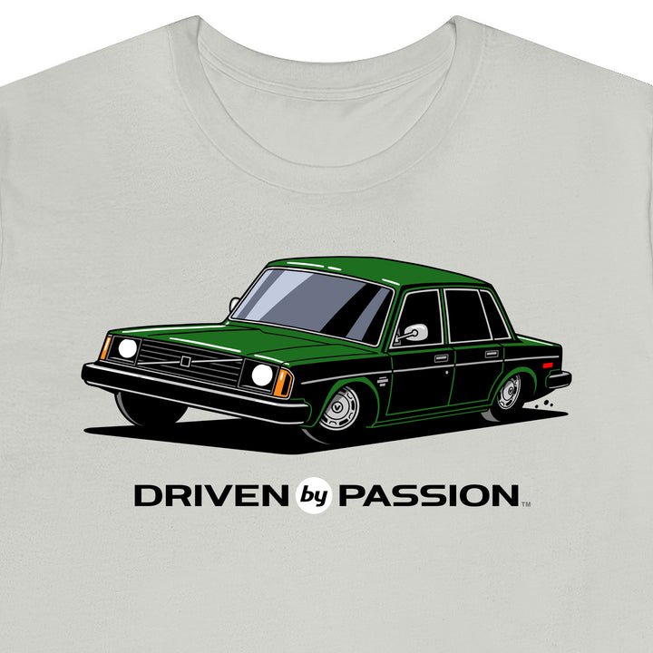 Dark Green 244 Sedan (1976-1978) T-Shirt