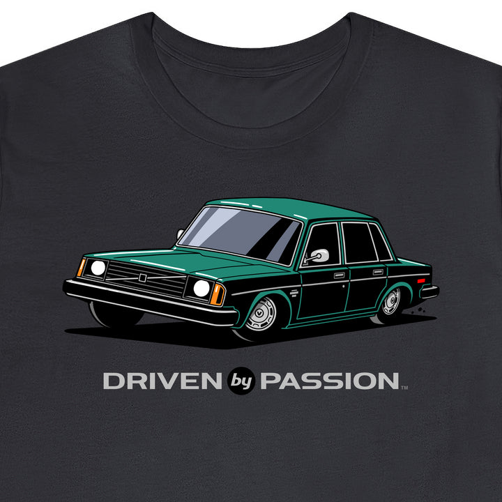 Dark Teal 244 Sedan (1976-1978) T-Shirt