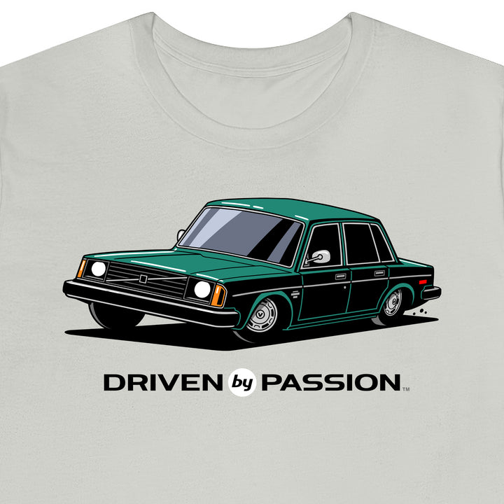 Dark Teal 244 Sedan (1976-1978) T-Shirt