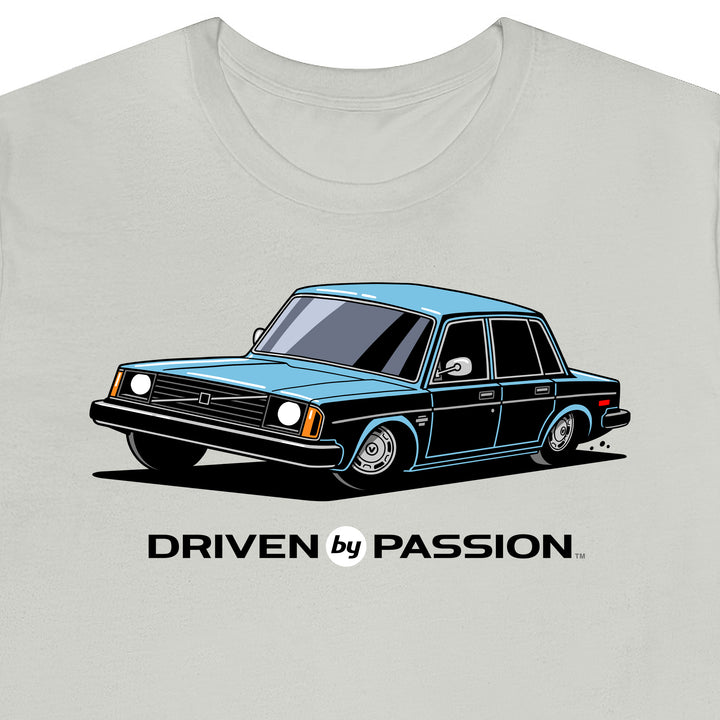 Light Blue 244 Sedan (1976-1978) T-Shirt