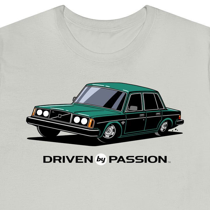 Dark Teal 244 Sedan (1979-1980) T-Shirt