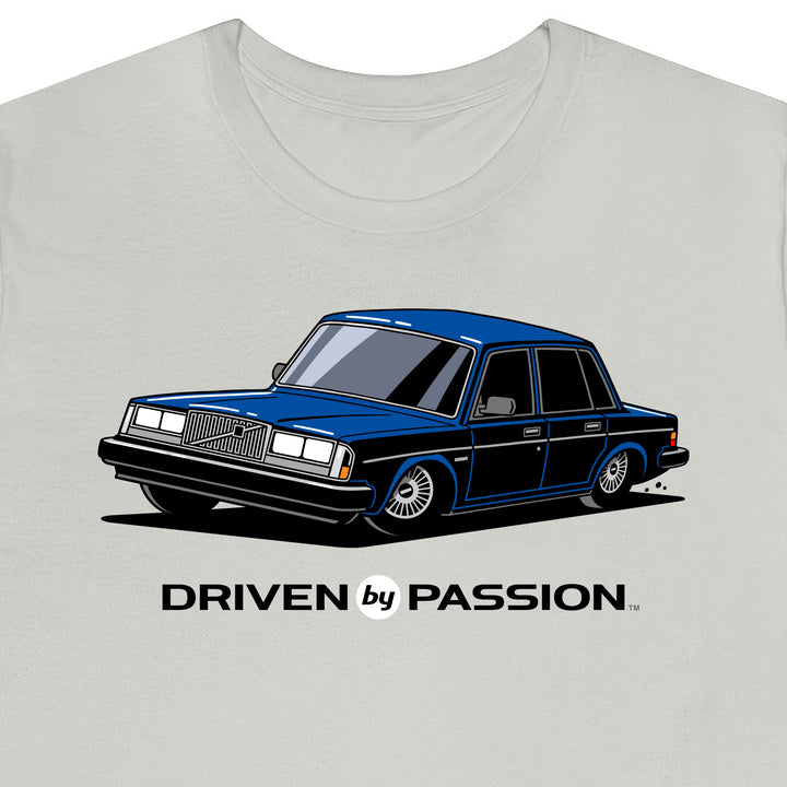 Dark Blue 244/240 Sedan (1981-1986) T-Shirt