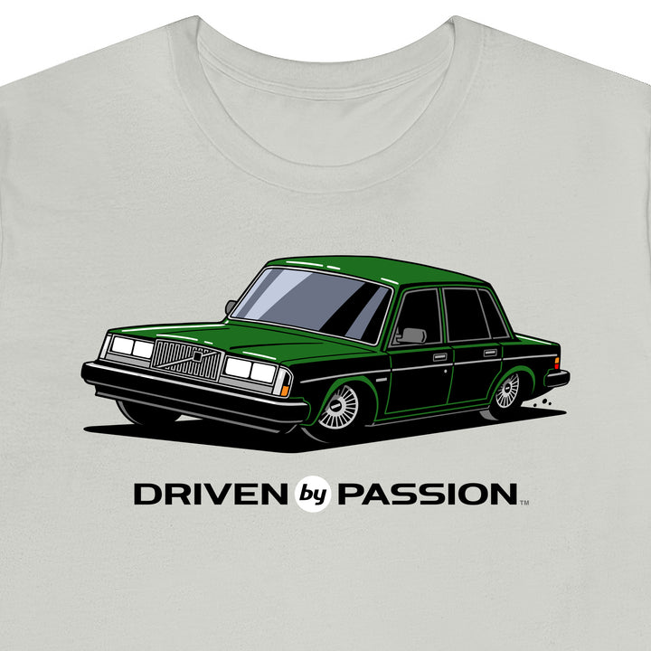 Dark Green 244/240 Sedan (1981-1986) T-Shirt