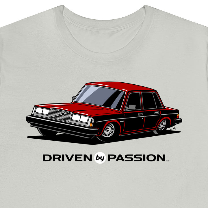 Dark Red 244/240 Sedan (1981-1986) T-Shirt