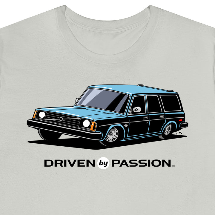 Light Blue 245 Wagon (1976-1978) T-Shirt