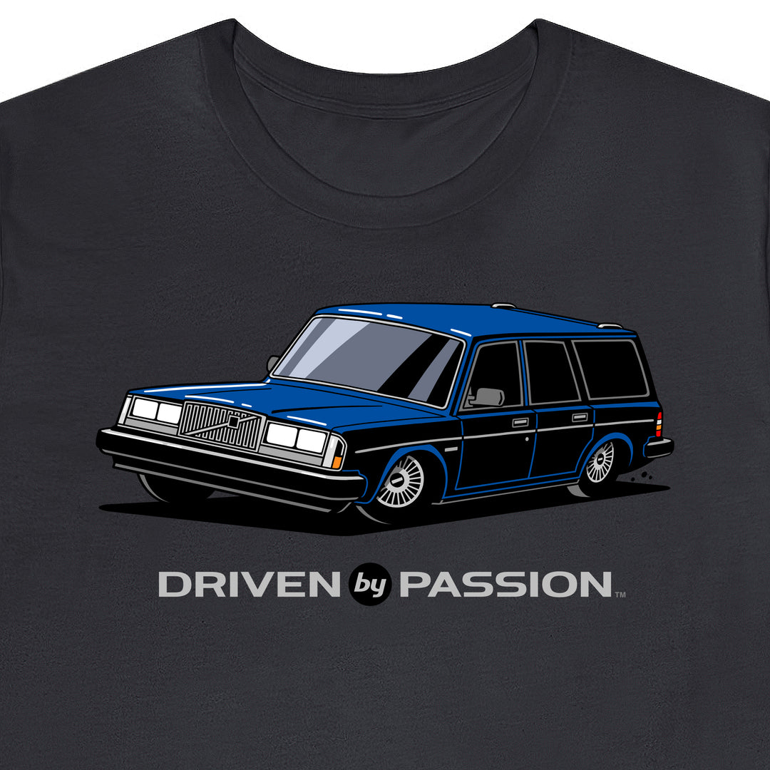 Dark Blue 245/240 Wagon (1981-1986) T-Shirt