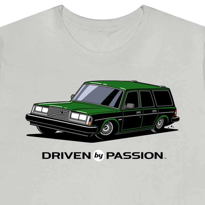 Dark Green 245/240 Wagon (1981-1986) T-Shirt