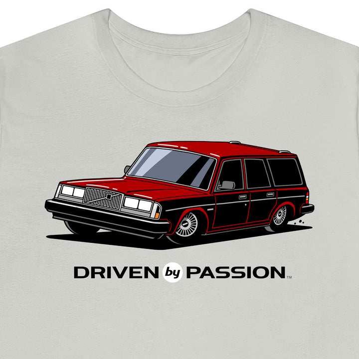 Dark Red 245/240 Wagon (1981-1986) T-Shirt