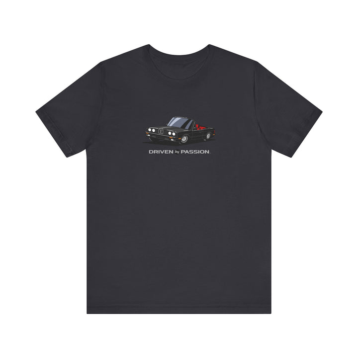 Black over Red E30 Convertible T-Shirt (1988-1994)