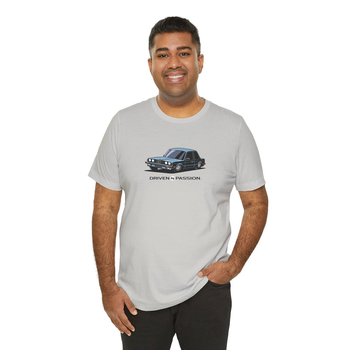 Light Silver-Blue E30 Coupe T-Shirt (1982-1987)