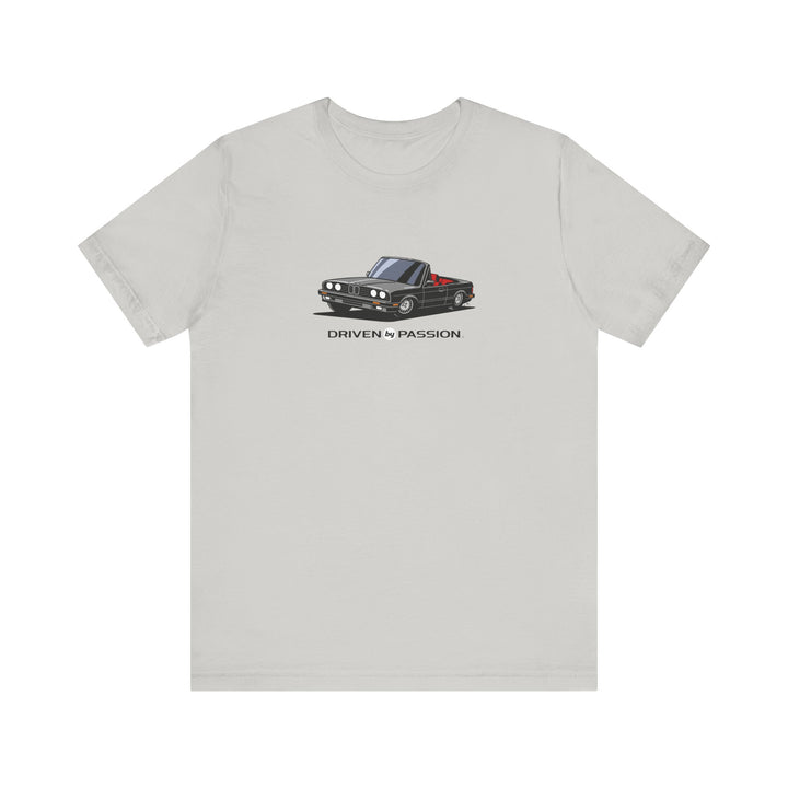 Gray over Red E30 Convertible T-Shirt (1988-1994)