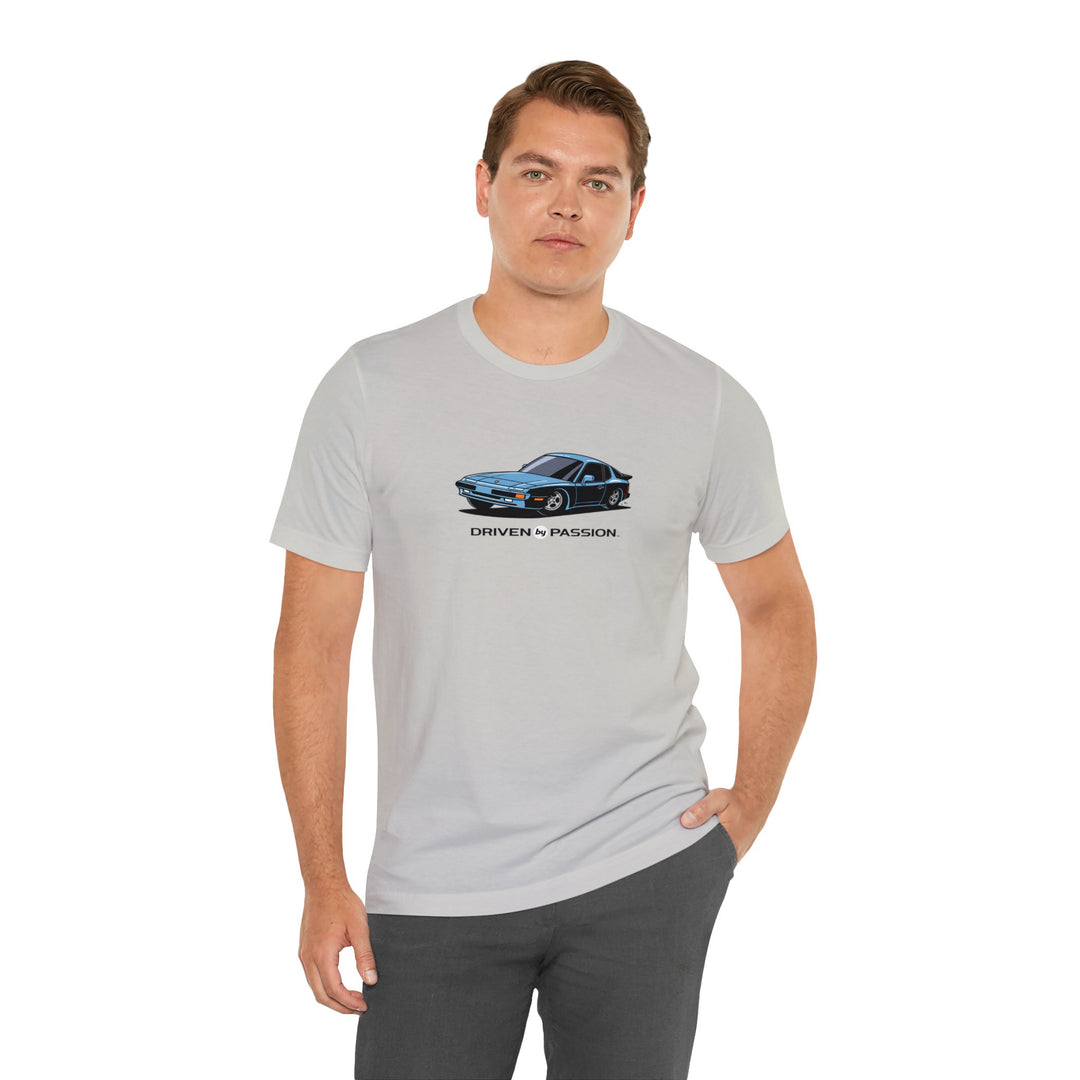 Light Blue Nine-Four-Four (Phone Dial Wheels) T-Shirt