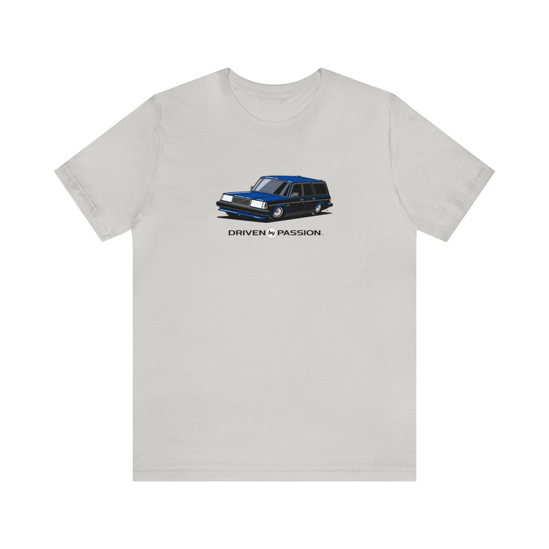 Dark Blue 240 Wagon (1987-1993) T-Shirt