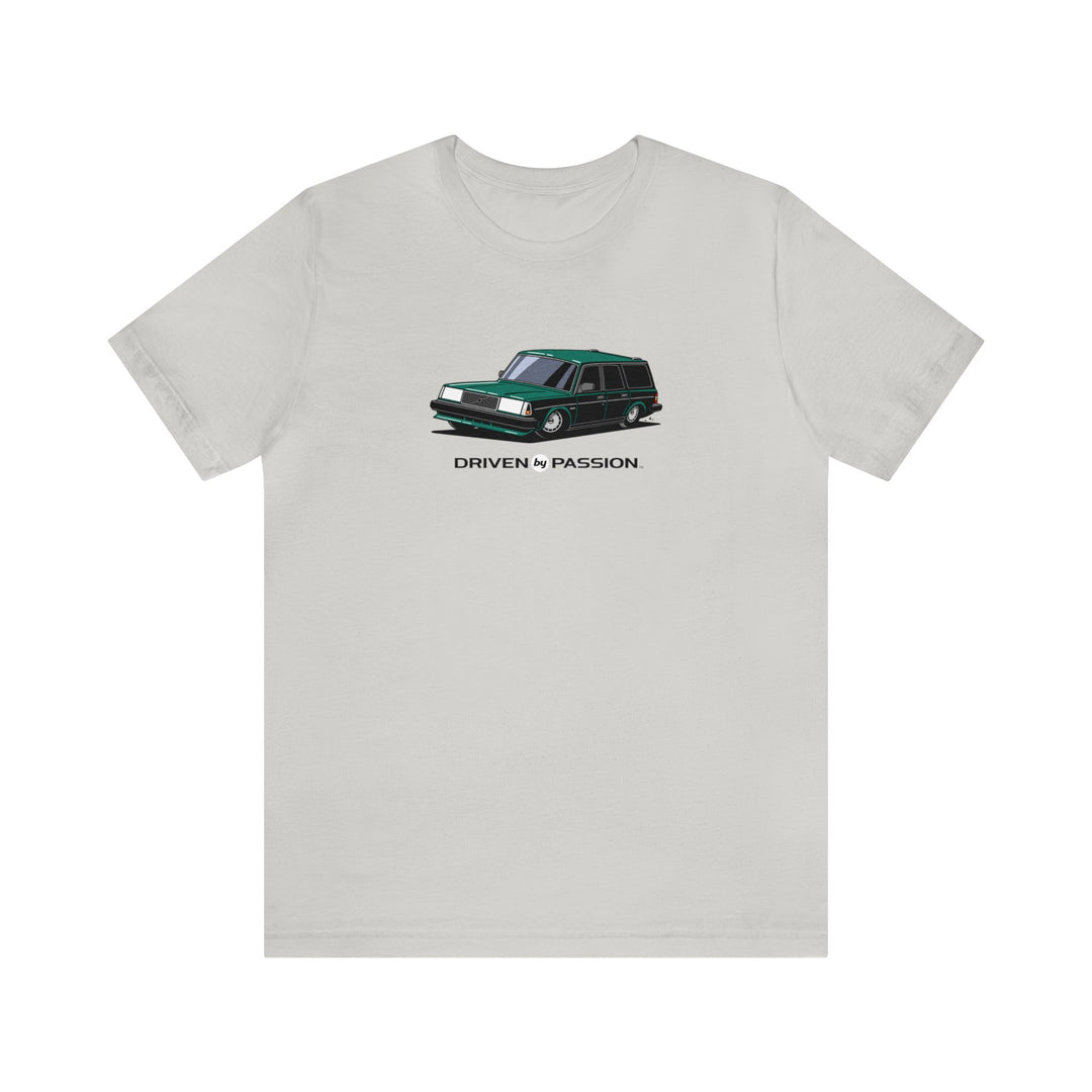 Dark Teal 240 Wagon (1987-1993) T-Shirt