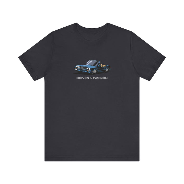 Silver-Blue over Tan E30 Convertible T-Shirt (1988-1994)