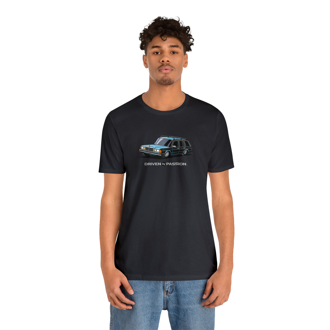 Light Blue S123 Wagon (Bundt Wheels) T-Shirt