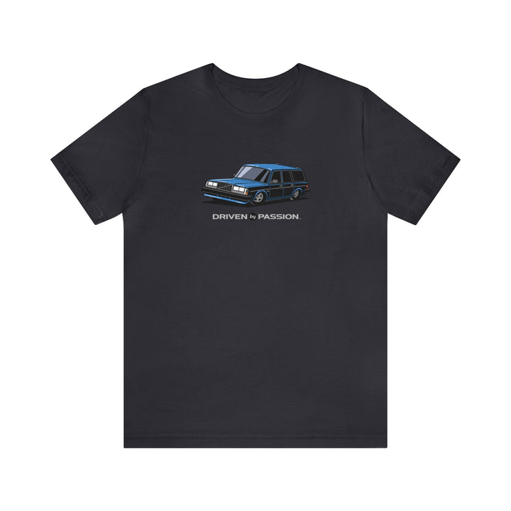 Blue 240 Turbo Wagon (1981-1986) T-Shirt