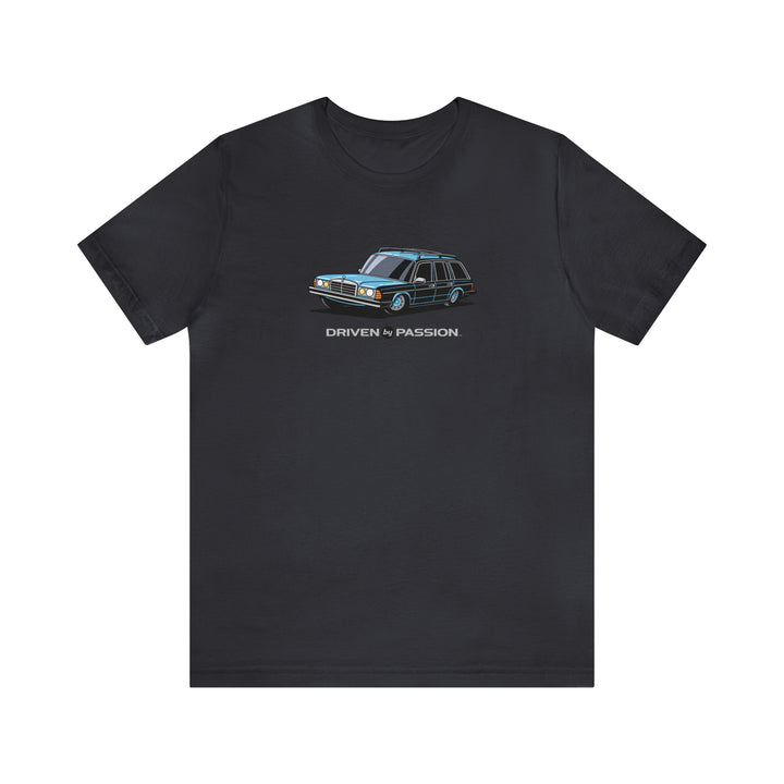 Light Blue S123 Wagon (Hubcap Wheels) T-Shirt