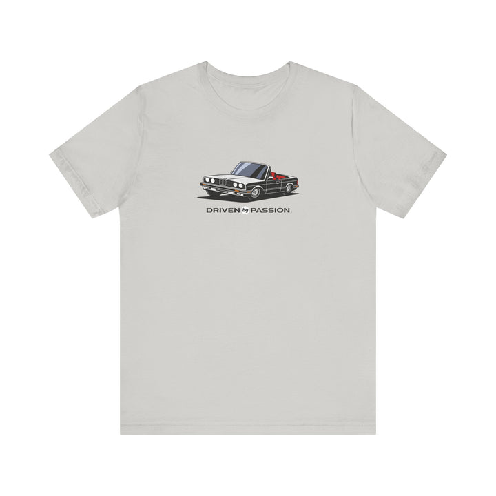 White over Red E30 Convertible T-Shirt (1988-1994)