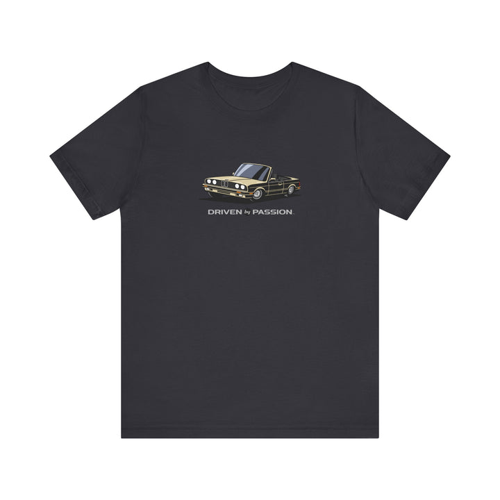 Light Beige over Black E30 Convertible T-Shirt (1988-1994)