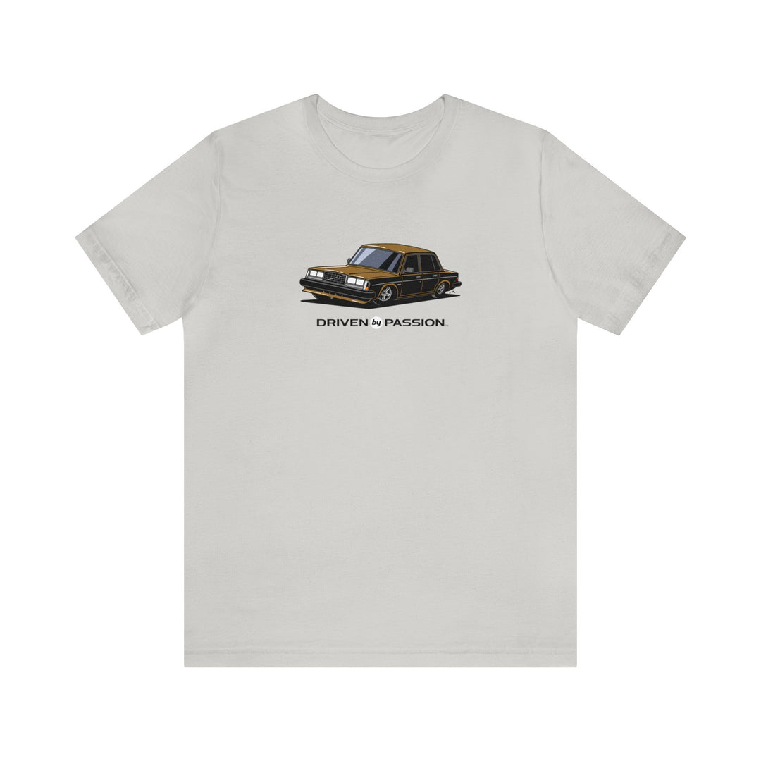 Brown 240 Turbo Sedan (1981-1986) T-Shirt