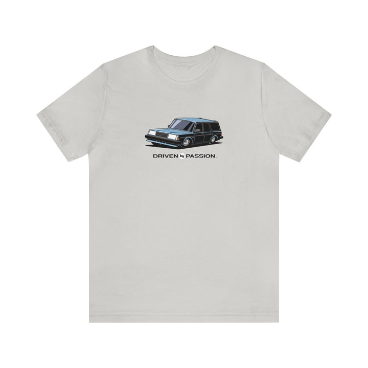 Light Silver-Blue 240 Wagon (1987-1993) T-Shirt