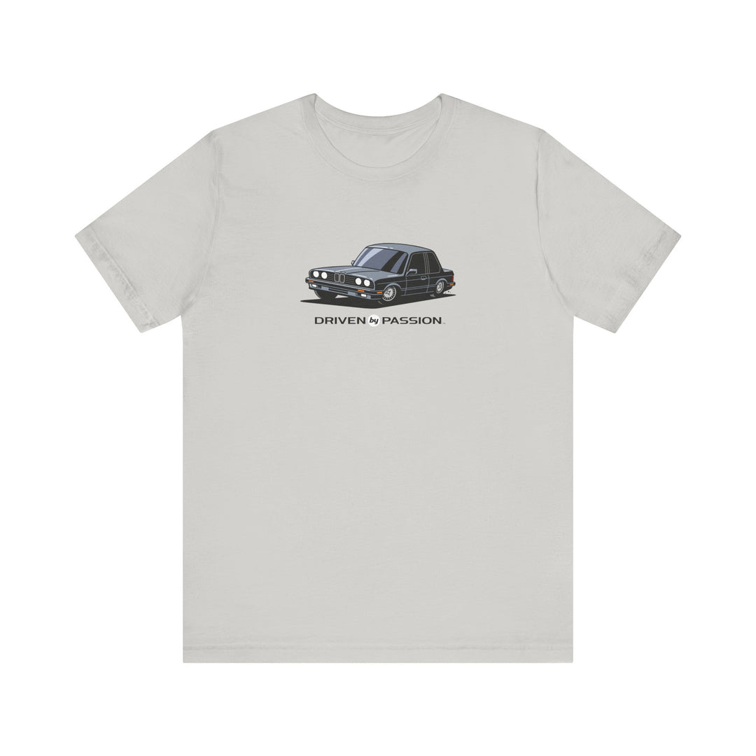 Medium Silver E30 Coupe T-Shirt (1988-1994)